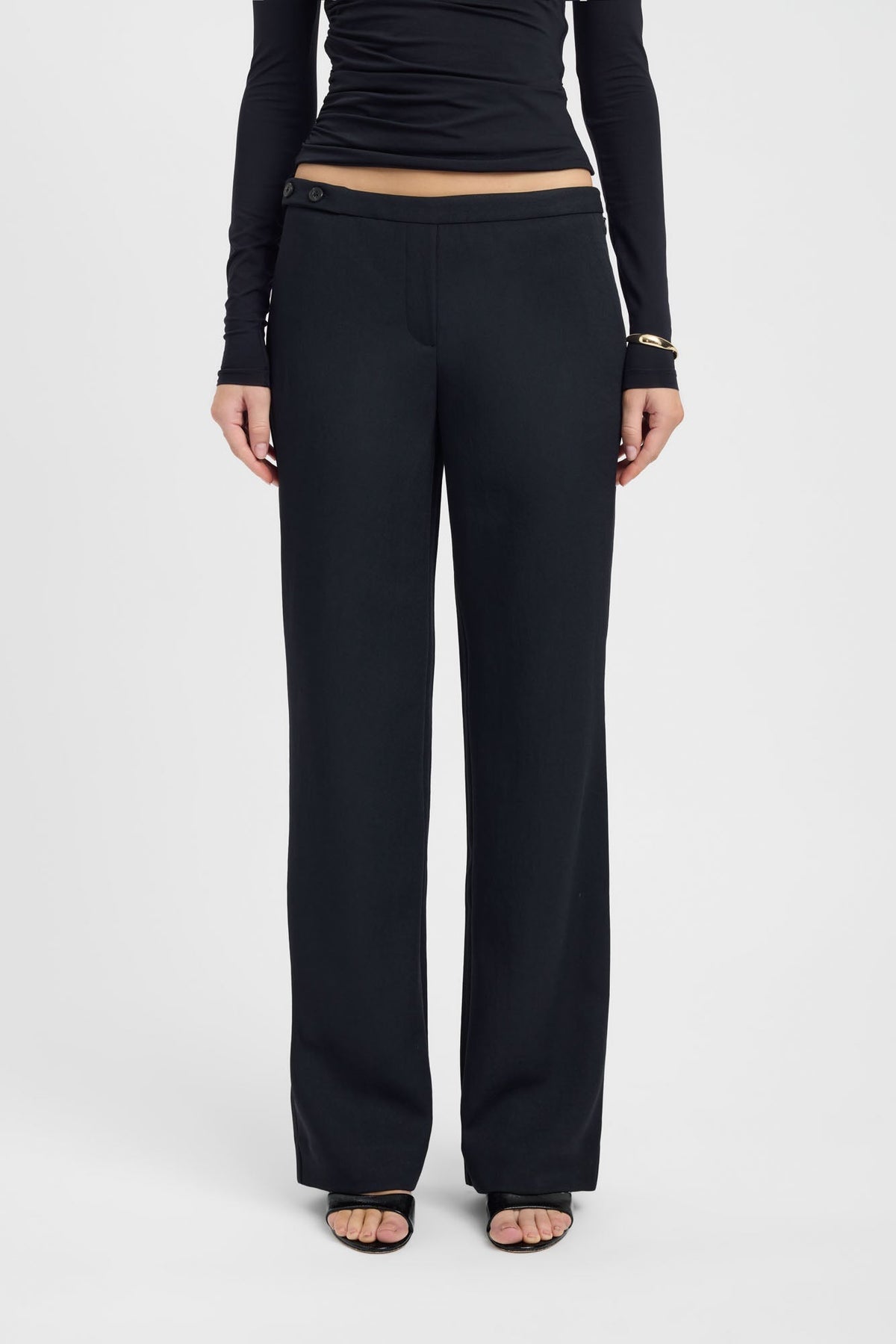 Ariel Button Tab Pant