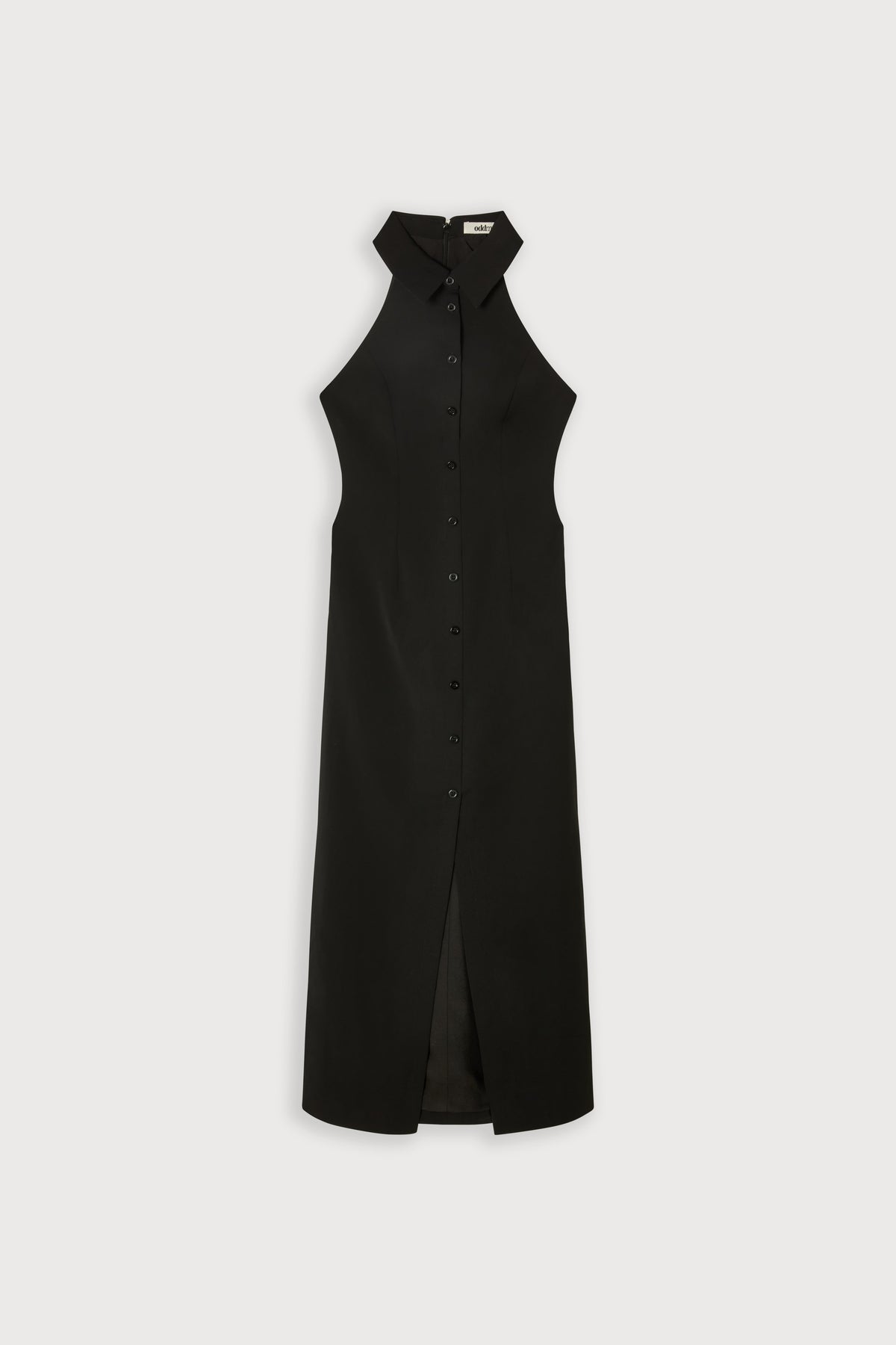 Collar Maxi Dress
