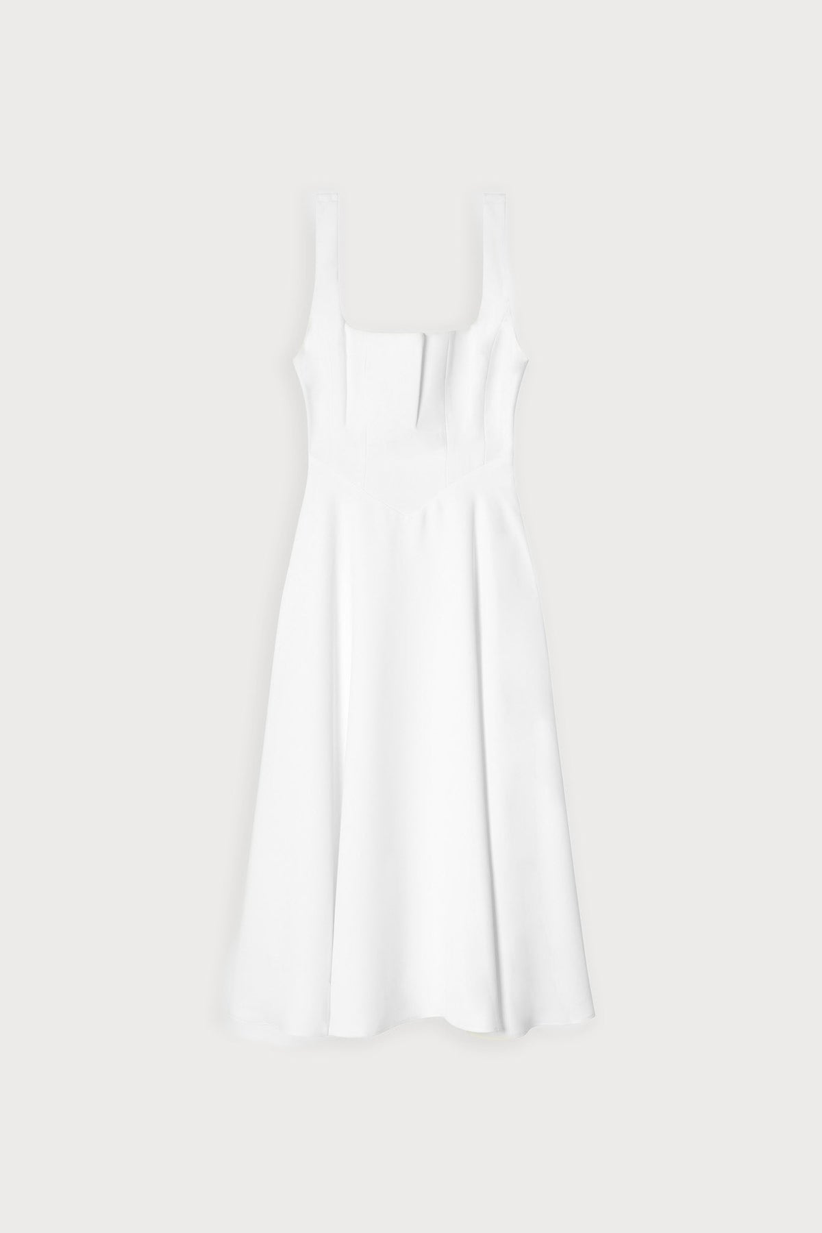 Square Neck Midi Dress